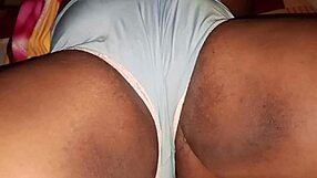 My stepfather scratches my head on my chubby body