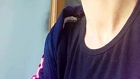 Smoking Fetish: Blonde Model Nudes Sexy Tits In Erotic Pose.