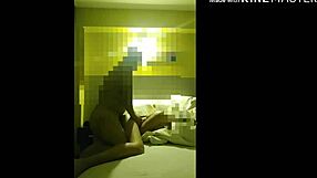 Enjoying a delicious time with the hostess.