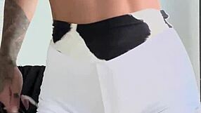 Susy Gala's Hot Lingerie And Sexy Clothes Compilation: Big Tits Brunette Babe In Bedroom Solo