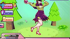 Ep 8 Con-Quest Pokémon Hentai Flash! Double Penetration Action!