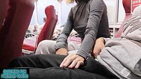 amateurs have a quick creampie fuck by the window