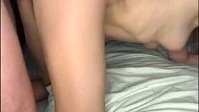 Fucking My Stepsister In A Nightie With Blowjob And Doggystyle