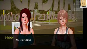 Blonde in my new family performs 69 with shaved pussy