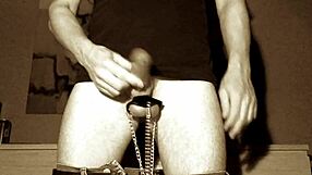 Chain Strip: Will She Undress Completely?