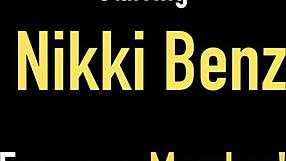 Nikki Benz's Big Boobs Bounce Wildly During Masturbation!