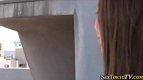 Japanese Teenager Fucked In Uniform Outdoors