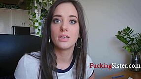 Step sis gives massage that turns into blowjob and fucking