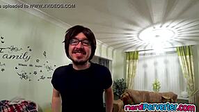 voluptuous uk bitch sucks nerds dong in hardcore reality