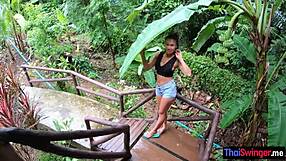 Wow! Sexy Asian teen fucked hard by bad client after sucking his dick!