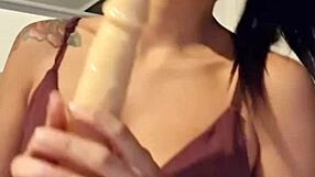 i come home horny from a party and use a dildo