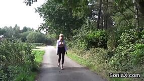 Unfaithful British Mature Gill Ellis Unveils Her Huge Melons in Underwear