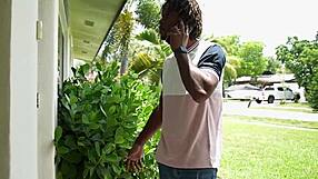 Stepbro's girlfriend jackie hoff's pussy grips my fat cock