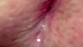 Who is eating the brunette teen's ass in this sexy anal session?