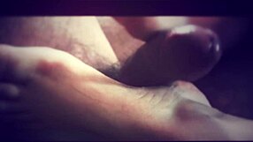 Want to see my homemade footjob fantasy? I'll stroke your cock with my feet!