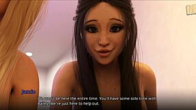 sexy foursome with gorgeous teens