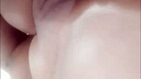 ebony girl smokes shisha outdoors with eggplant