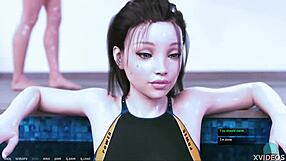 Aoa academy 22 shiny glossy wet rebecca. Roleplay athletic teen brunette game petite babe.