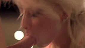 Artistic blowjob with skilled handjob and deep swallow by expert