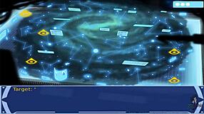 Star Wars orange trainer cosplay bang with blowjob and footjob 😈