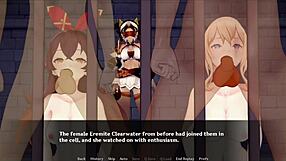 Intense Lesbian Gangbang With Toys And Blowjobs In Klee Prank Adventure