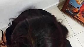 invite a mi amiga juleiny a conocer mi casa y terminamos follando