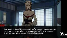 Naruto shinobi lord gets blowjob in hentai parody sex