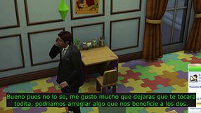 i play the sims 4 la deuda de karen 3