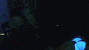 Britney Madison engages in hardcore blacklight sex with fetish elements