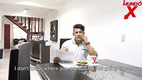 Latina Deepthroats Cock with Lover