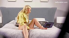 Wow, this video of a virgin checking her hymen is just incredibly excitin’...