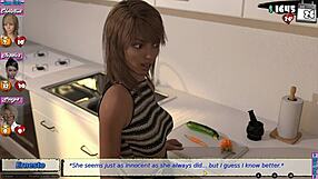 Babysitter starts new office routine