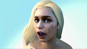 You have a straight up hentai episode of a woman loving Daenerys Targaryen, full of spunk