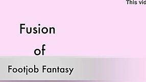 Want to see my homemade footjob fantasy? I'll stroke your cock with my feet!