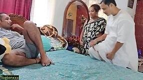 Indian Village Wife Feels Deep Emotion During Shared Sex