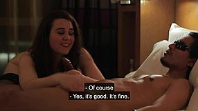 Masseuse Oils Up Blind Client For Sensual Interracial Massage