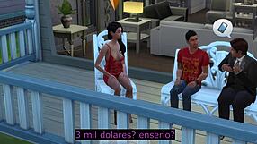 i play the sims 4 la deuda de karen 3