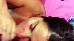 hot live facial on webcam with sucking and cumshot