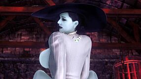 Resident Evil village, Sexy hentai parody of House Dimitrescu and Alcina in 3D
