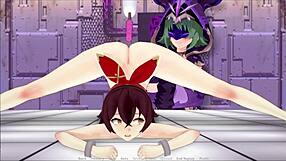 Intense Lesbian Gangbang With Toys And Blowjobs In Klee Prank Adventure