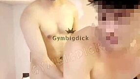 handsome gay couple fucks bareback