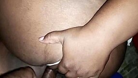 Bbw with big ass gets fucked by fiancé thinking it's husband