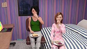 My new memories 40 featuring a brunette character in the game 😊