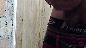 Man boldly pulls out his dick and starts masturbating with intense focus. He’s unstoppable today.