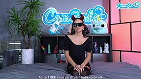 Camsoda - Cute Teen 18+ Spreads Wide and Masturbates with Magic Wand on Webcam