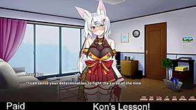 Kons lesson for week five in erotic anime game