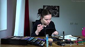 Wendy Moon Fixes Her Makeup After Wild Night Backstage