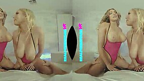 i'm so excited, big tit babes kayley gunner & vanessa cage tag-teamin' your monster cock