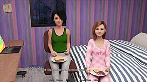 My new memories 40 featuring a brunette character in the game 😊