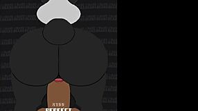 Grizzy and Pan-Pan engage in hardcore gay banging with monster cocks